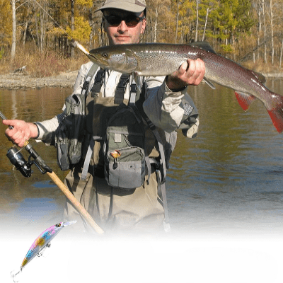 Leurre de Peche - FishingLureBait™ - Gris Coloré - Coin Pêcheur